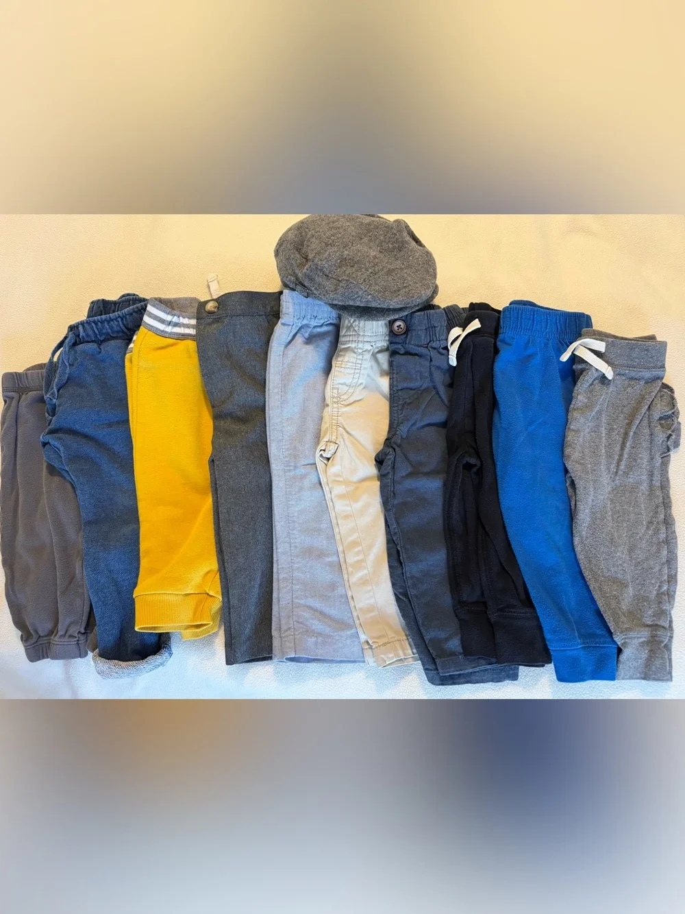 Huge Lot Baby Boy Cool Weather 6-18M Pants Tops 33 pcs Carter’s Old Navy